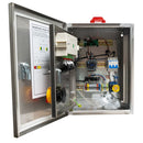 BIA-NXT-SPC1-22-PRO-SS - Single Pump Control Panel 240V 0.37 - 2.2kW - Dual Door Inc Ext Isolator
